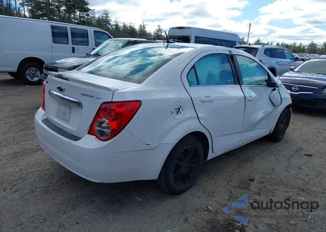 2013 Chevrolet Sonic Lt Auto from USA, damaged, VIN 1G1JC5SH8D4123239